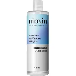 Nioxin Ultimate Power Anti-Hair Loss Haarshampoo 475 ml - Shampoo gegen Haarausfall, fördert nachweislich stärkeres Haarwachstum und reduziert Haarverlust. Ideal für Männer und Frauen, die dünner werdendes Haar revitalisieren möchten.