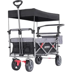 Arebos Bollerwagen 423385, faltbar mit 100kg Traglast