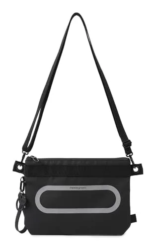 Hedgren Umhängetasche Uni, grau aus Polyester - Handtaschen aus strapazierfähigem Polyester, ideal für den Alltag mit praktischem Reißverschluss und Innenfächern für Kreditkarten und Schlüssel.