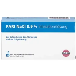 Pari Nacl Inhalationslösung Ampullen von PARI