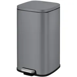 Fackelmann Abfalleimer London, Dunkelgrau, 6 L von Fackelmann
