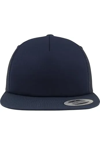 Flexfit Cap Foam Trucker, Navy, one Size, 6005FF