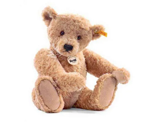 Steiff Kuscheltier Elmar Teddybär 32 cm - Plüsch-Spielzeug, weicher Teddybär mit Kunststoffaugen, der schnell zum besten Freund für Kinder wird und ein treuer Begleiter fürs Leben ist.