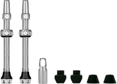 Muc-Off Tubeless Ventile V2 SV 60 mm - Kleinteile für Tubeless-Systeme, verbesserte Dichtheit und einfache Montage für ein optimales Fahrerlebnis.