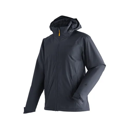 Maier Sports Metorthermrec Men - Graphite (M10949) 48 - Funktionsjacke für Herren, atmungsaktiv, wasserdicht und aus 100% recyceltem Material. Ideal für Outdoor-Aktivitäten mit mTHERM light Isolation für optimalen Wärmerückhalt.
