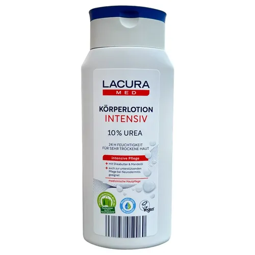 Produktbild Lacura Med (vorher Ombia Med) Körperlotion 10 % Urea 300 ml NEU