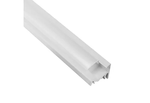 tktrading24 LED-Stripe-Profil A20 LED Profil Weiss mit Abdeckung - Premium Eckprofil 30°