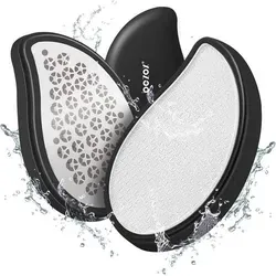 3in1 Nano Glas Edelstahl Hornhautentferner - Multifunktionale Fußfeile für die effiziente Hornhautentfernung. Ergonomisches Design und hochwertige Materialien sorgen für sanfte Pflege und leicht zu reinigende Anwendung. Ideal für samtweiche Füße.