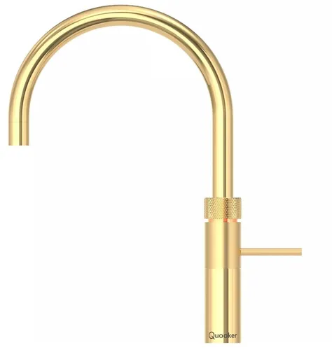 Quooker Wasserhahn PRO3&CUBE Flex Gold 3 FRGLDCUBE