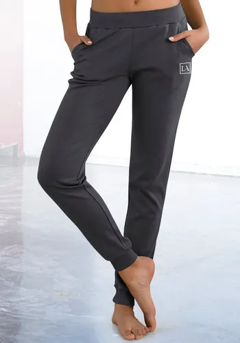 LASCANA ACTIVE Jogginghose für Damen, Gr. 40/42, grau