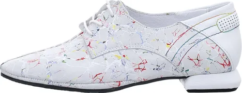 Simen Klassische Schnürschuhe Damen 32303133373037 - Elegante Weiße Schuhe in Größe 37 - Schlichte, elegante Schnürschuhe für Damen in Weiß, ideal für jeden Anlass und mit hohem Tragekomfort.