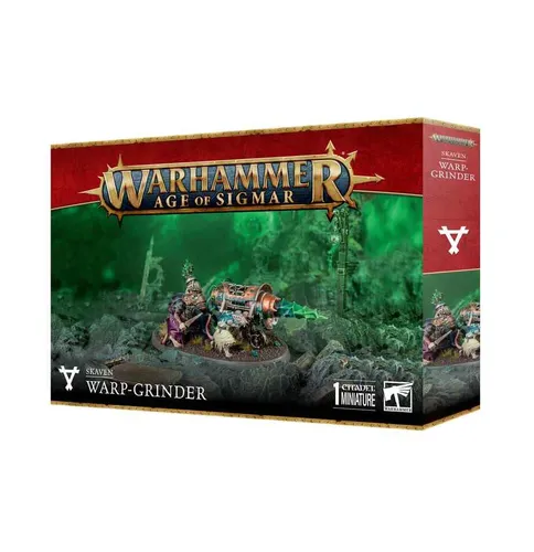 Skaven Warp-Grinder für Warhammer AoS - Modellbausatz für den Skaven Warp-Grinder aus Kunststoff. Ideal für Ihre Warhammer Age of Sigmar Armee. Kreative Bau- und Bemaloptionen für ein einzigartiges Spielerlebnis.