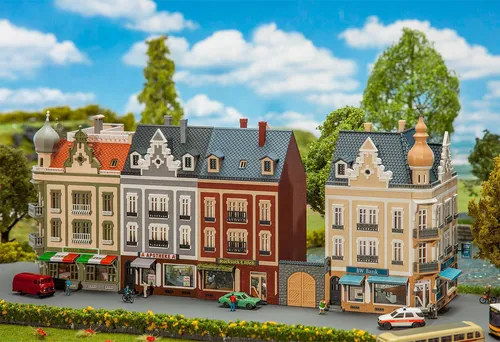 Faller N 232385 4 Stadthäuser Beethovenstraße 1:160 von Faller