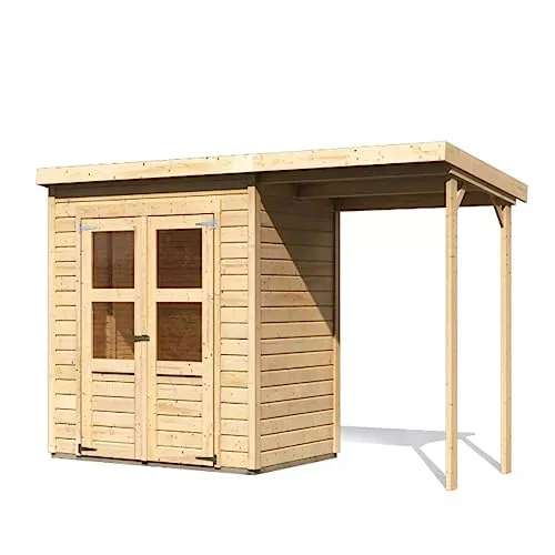 Karibu Gartenhaus Set Merseburg 2 von Karibu