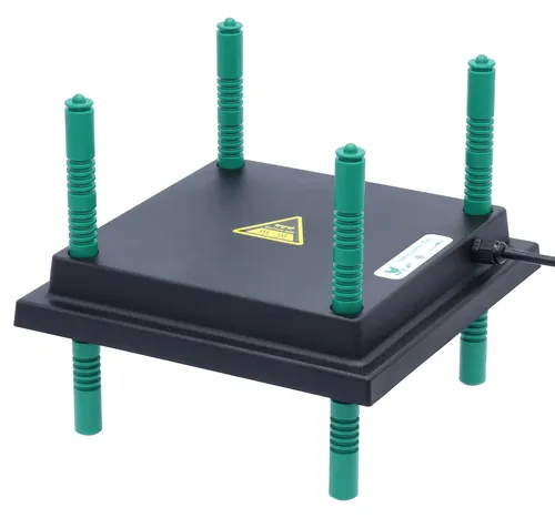 Agrarflora Küken Wärmeplatte 25x25cm (13W, 230V) Heizplatte zur Kükenaufzucht