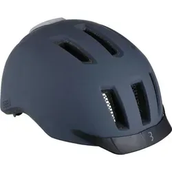 BBB Helme Grid L (58-62cm) matt schwarz - Fahrradhelm für Stadt- und E-Bikes, stylisch mit integriertem Visier und LED-Rücklicht für erhöhte Sichtbarkeit und Sicherheit im Verkehr.