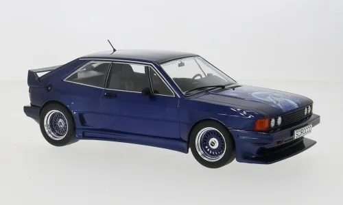 VW Scirocco Rieger GTO 1980 dunkelblau Modellauto 1:18 MCG - Modellauto im Maßstab 1:18, detailgetreu und mit OVP, ideal für Sammler und VW-Fans, aus hochwertigem Die-Cast-Material.