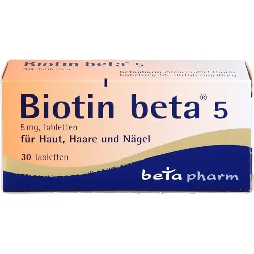 Biotin Beta 5 5mg Tabletten