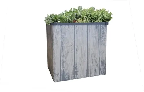 JUWEL Balkon- und Terassen-Hochbeet Easy Garden - Hochbeete-Kit, klappbar und schnell in unter 2 Minuten aufgebaut, ideal für Balkon oder Terrasse, ergonomisch mit 75 cm Höhe für rückenschonendes Bepflanzen.