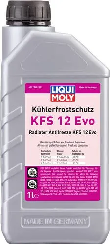 Liqui Moly Frostschutz Kühlerfrostschutz KFS 12 Evo 21740 von LIQUI MOLY