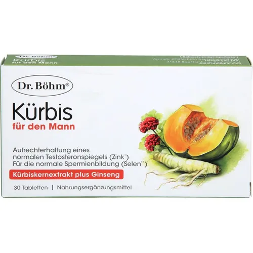 Dr. Böhm Kürbis für den Mann 30 ST