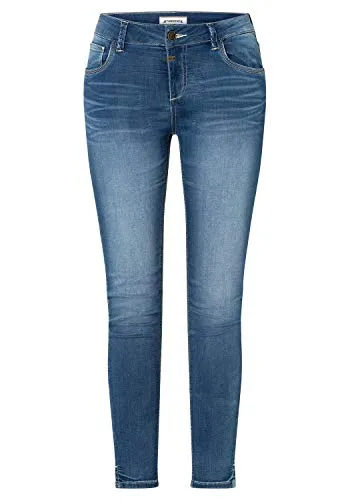 TIMEZONE Skinny-fit-Jeans Tight AleenaTZ 7/8 blau 26 - Stylische 7/8 Skinny-Jeans aus 83% Baumwolle für hohen Tragekomfort, ideal für modische Outfits.
