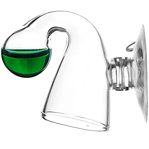 CENPEK CO2 Drop Checker Glas Aquarium Monitor CO2 Indikator für bepflanzte Fische