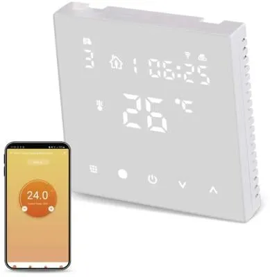 EMOS P56201UF GoSmart Fußbodenheizung-Thermostat, WiFi, programmierbar - Smart Home Thermostat für Fußbodenheizungen, ermöglicht komfortable Temperaturkontrolle und Heizkostensenkung durch programmierbare Funktionen.