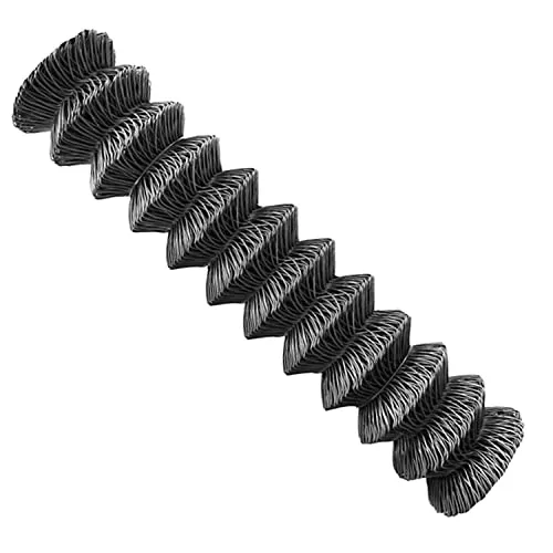 Maschendrahtzaun 125 cm Höhe - Robuster Gartenzaun - Maschendrahtzaun in anthrazit, 125 cm hoch und 15 m lang. Ideal für den Garten, langlebig durch PVC-Beschichtung und vielseitig einsetzbar.