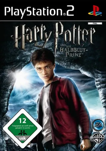 Harry Potter und der Halbblutprinz - PS2 Action-Adventure, erlebe spannende magische Abenteuer in der Welt von Harry Potter, USK 18.