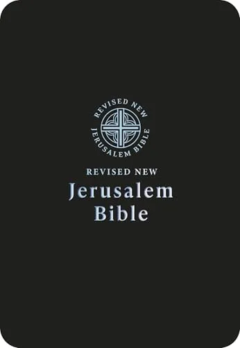 RNJB Catholic Black imitation Leather Bible