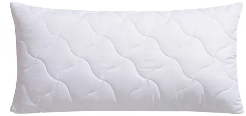 OTTO home Microfaserkissen Fantasy Kopfkissen 40x80 oder 80x80 cm, Made in Germany, Füllung: 100% ökologisches, klimaregulierendes Polyester, Bezug: Polyester, Microfaser oder Baumwolle (ECO), Seitenschläfer, Bauchschläfer, Rückenschläfer, Bezug Polyester oder recyceltem Polyester oder Baumwolle (ECO)