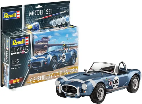 Revell Modellbausatz Shelby Cobra 289 62 1:25 67669 von Revell