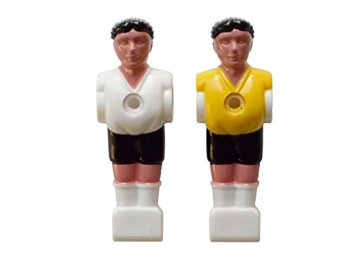 Kickerfiguren, Profi-Soccer Deluxe, für Kicker mit 16 mm Stangen, Farbe:weiß