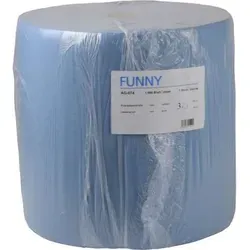 Papierputztuch auf Rolle AG-074, 3-lagig, blau - Reinigungstücher aus 100% Recyclingpapier, 3-lagig und besonders saugfähig. Ideal für umweltbewusste Reinigung, Lieferung innerhalb von 48 Stunden!