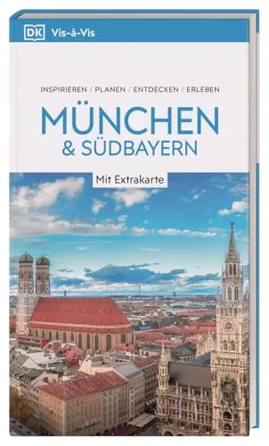 Vis-à-Vis Reiseführer München & Südbayern - Freizeit, Haus & Garten – Entdecken Sie München mit wetterfester Extra-Karte und detailreichen 3-D-Illustrationen für unvergessliche Erlebnisse.