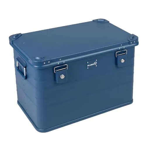 Alubox Alukiste abschließbar E78-BLUE