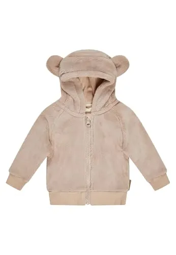 Sterntaler Unisex Babyjacke Teddy, beige, 80