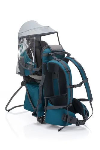 Fillikid Rückentrage Explorer Elite Exklusiv | Ergonomische Kindertrage für Ausflüge - Tragetaschen für Babys & Kleinkinder mit Sonnenschutz und großen Staufächern, ideal für komfortable Wanderungen mit Ihrem Kind.