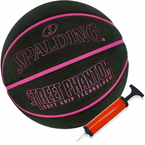 Basketball Schwarz von Spalding