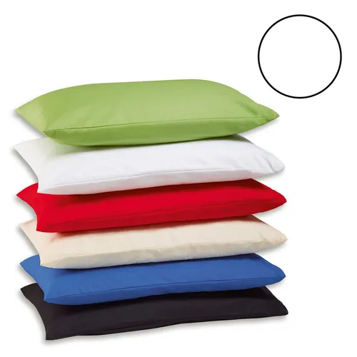 2er-Pack Kissenbezüge - weiß - 80x40 cm