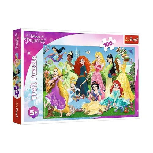 Trefl 16417 Disney Puzzle - 100 Teile, buntes Motiv für Kinder ab 5 Jahren, fördert Konzentration und Geduld