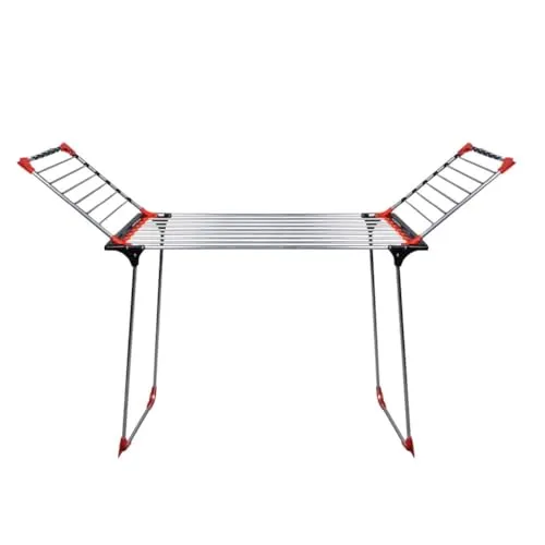 DEVECİOĞLU Klappbarer Wäscheständer mit 22m Trockenlänge - Wäscheständer mit großzügiger Trocknungsfläche von 22 Metern, ideal für große Haushalte. Kompakt und platzsparend, perfekt für Innen- und Außenbereich.