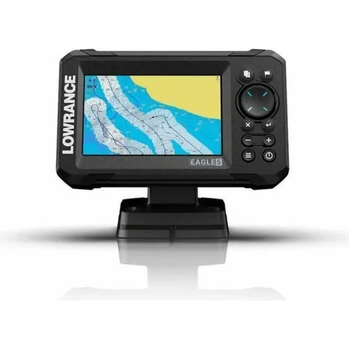 Lowrance Eagle 5'' 83/200 HDI Fischfinder - Fischfinder & Tiefenmesser für Boote, mit hochauflösender Sonartechnologie für präzise Tiefenmessung und Fischortung.