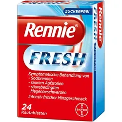 Rennie Fresh Kautabletten 24 St von Bayer
