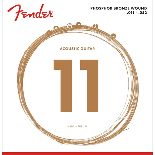 Fender A-Git. Saiten 60CL 11-52 Phosphor Bronze