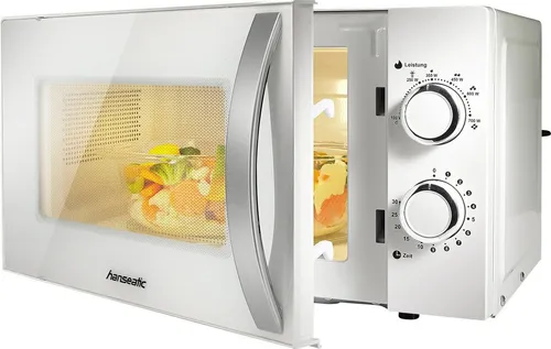 Hanseatic Mikrowelle 678906, 20 l, 6 Leistungsstufen