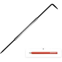 Bauheld Anreißnadel Metall 250 mm Zwei Nadeln von Bauheld