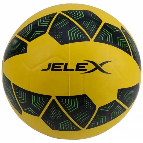 JELEX Bolzplatzheld Gummi Fußball schwarz-gelb 77297836-77297828