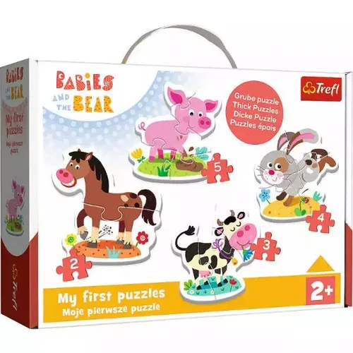Puzzle Baby Classic. Na farmie Trefl 5900511361278